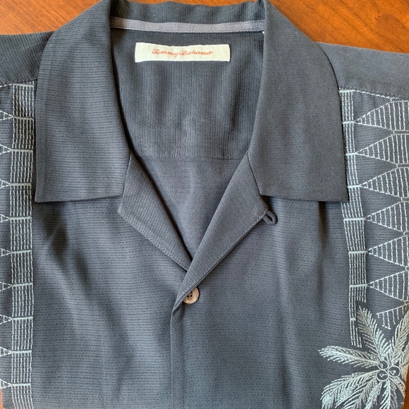 XL Tommy Bahama Silk Camp Shirt - Picture 1 of 1